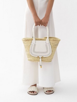 Baskets Chloe Medium Marcie Białe | CHE-SR13632