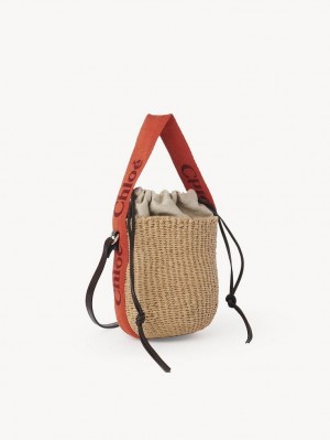 Baskets Chloe Small Woody Pomarańczowe Pomarańczowe | CHE-SR13645