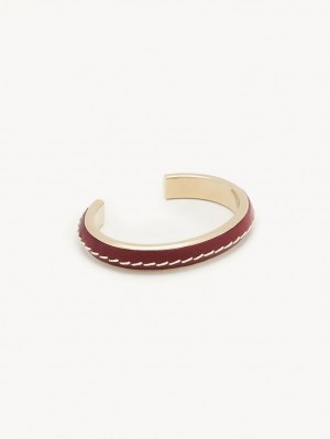 Bransoletki Chloe Edith Cuff Bordowe | CHE-SR14397