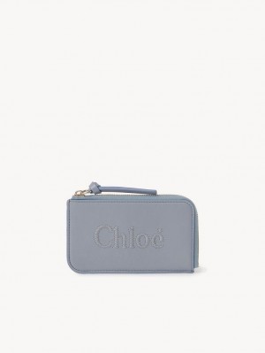 Portmonetki Chloe Sense Small Niebieskie | CHE-SR14321