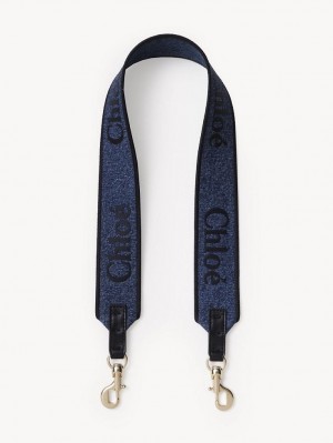 Strap Chloe Paskiem Niebieskie | CHE-SR13766