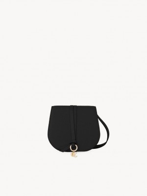 Torba Crossbody Chloe Alphabet Mini Czarne | CHE-SR13487