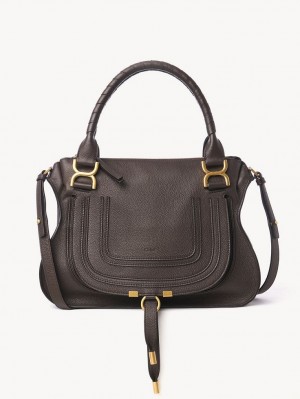 Torba Crossbody Chloe Marcie Double Carry Brązowe | CHE-SR13493