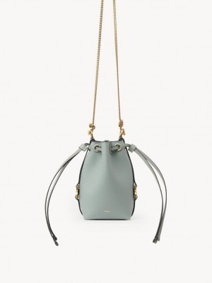 Torba Crossbody Chloe Marcie Micro Bucket Zielone | CHE-SR13589