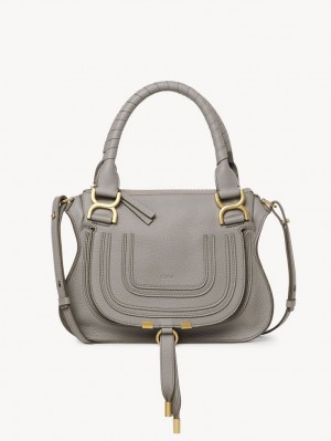 Torba Crossbody Chloe Marcie Small Double Carry Szare | CHE-SR13547