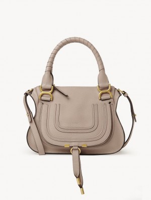 Torba Crossbody Chloe Marcie Small Double Carry Beżowe | CHE-SR13621