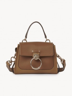 Torba Crossbody Chloe Mini Tess Day Brązowe | CHE-SR13599