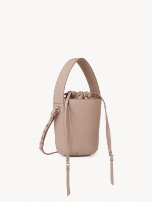 Torba Crossbody Chloe Sense Bucket Beżowe | CHE-SR13573