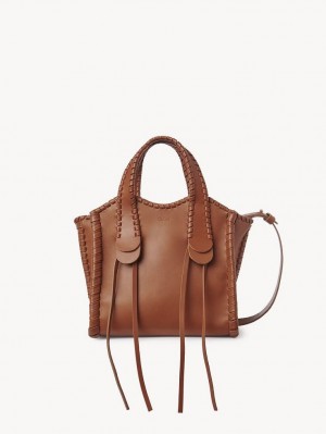 Torba Crossbody Chloe Small Mony Brązowe | CHE-SR13467