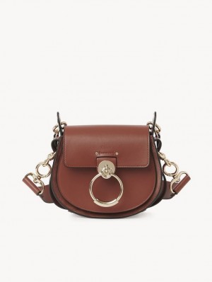 Torba Crossbody Chloe Small Tess Brązowe | CHE-SR13522