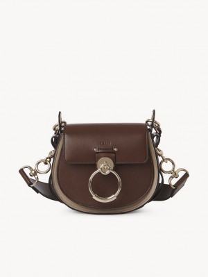 Torba Crossbody Chloe Small Tess Brązowe | CHE-SR13574