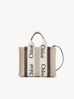 Torba Crossbody Chloe Small Woody Jasny | CHE-SR13626