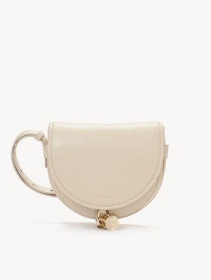 Torby Przez Ramię Chloe Small Mara Saddle Beżowe | CHE-SR14628