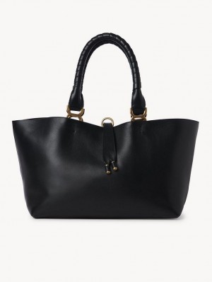 Torby Tote Chloe Marcie Small Czarne | CHE-SR13360