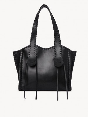 Torby Tote Chloe Medium Mony Czarne | CHE-SR13378