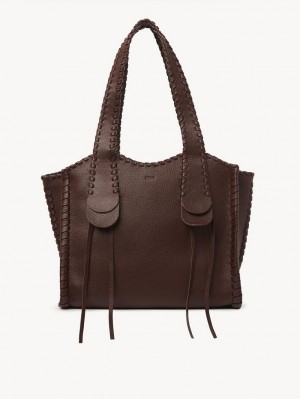 Torby Tote Chloe Medium Mony Czekolada | CHE-SR13380