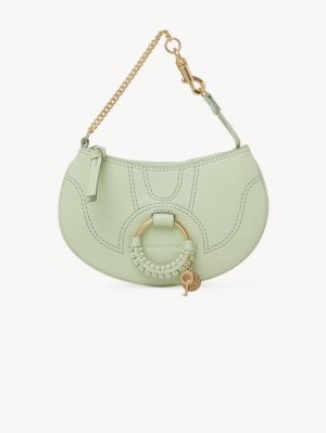 Torebki Małe Chloe Hana Clutch Zielone | CHE-SR14770