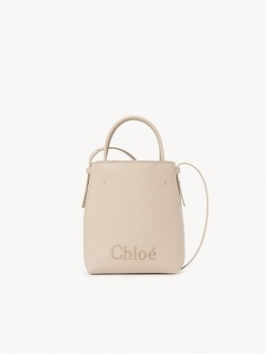 Torebki Małe Chloe Sense Tote Różowe | CHE-SR13719