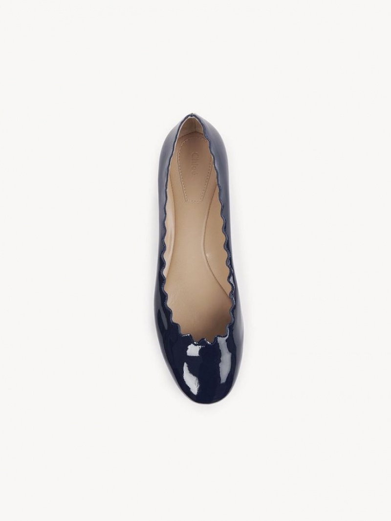 Ballet Flat Chloe Lauren Granatowe | CHE-SR14257