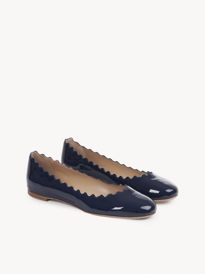 Ballet Flat Chloe Lauren Granatowe | CHE-SR14257