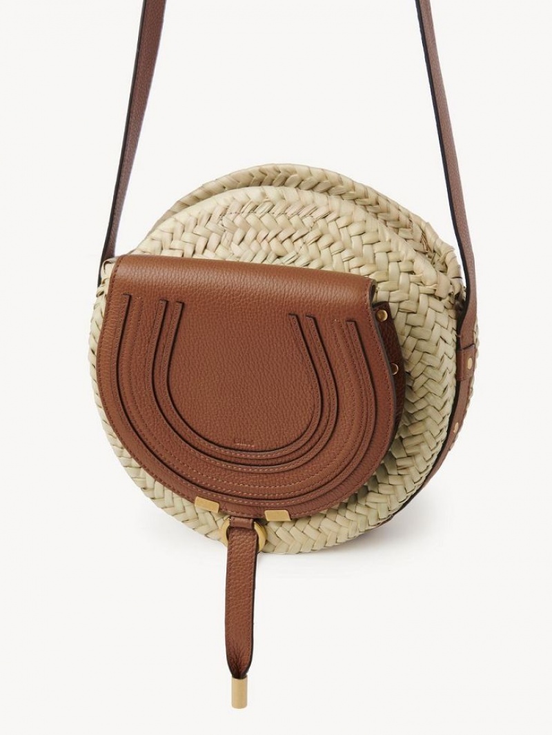 Baskets Chloe Marcie Cross-body Brązowe | CHE-SR13639