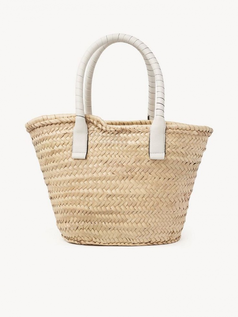 Baskets Chloe Medium Marcie Białe | CHE-SR13632