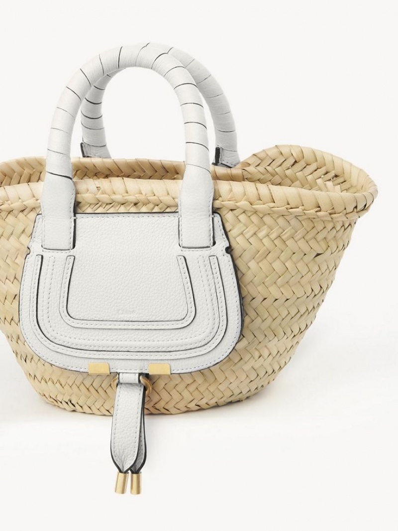 Baskets Chloe Mini Marcie Białe | CHE-SR13631