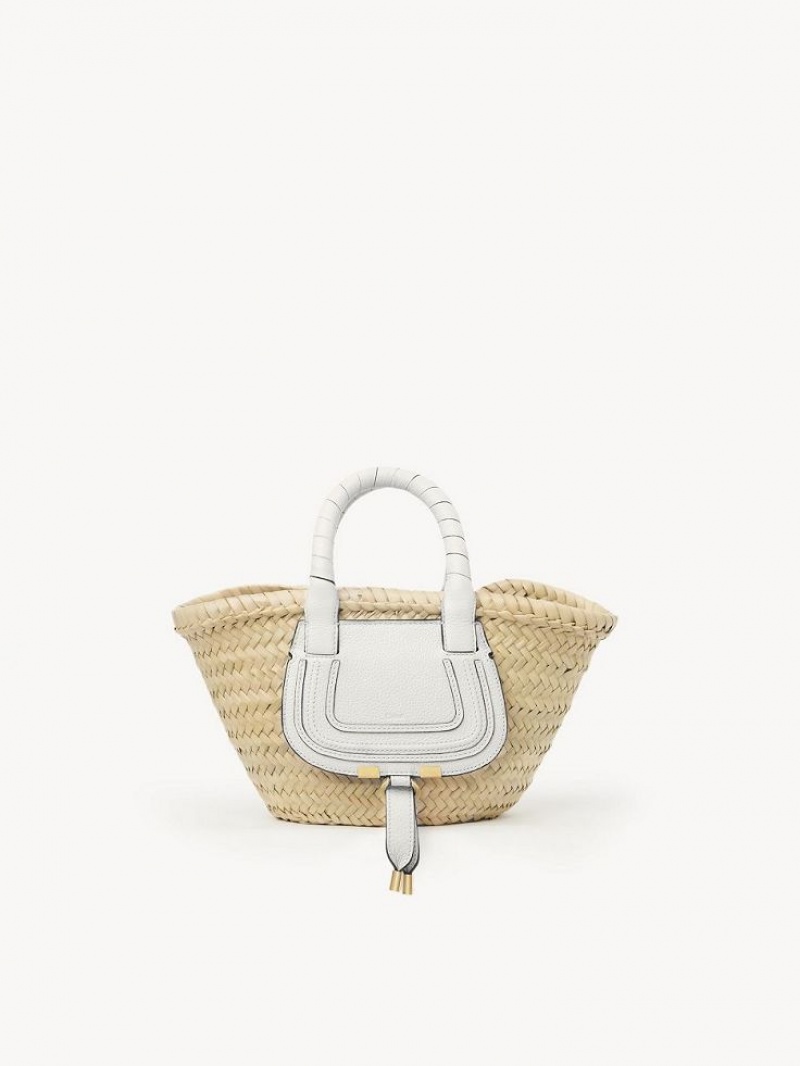 Baskets Chloe Mini Marcie Białe | CHE-SR13631