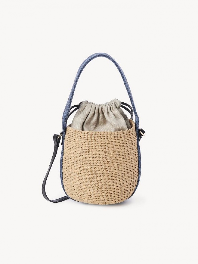 Baskets Chloe Small Woody Niebieskie | CHE-SR13650