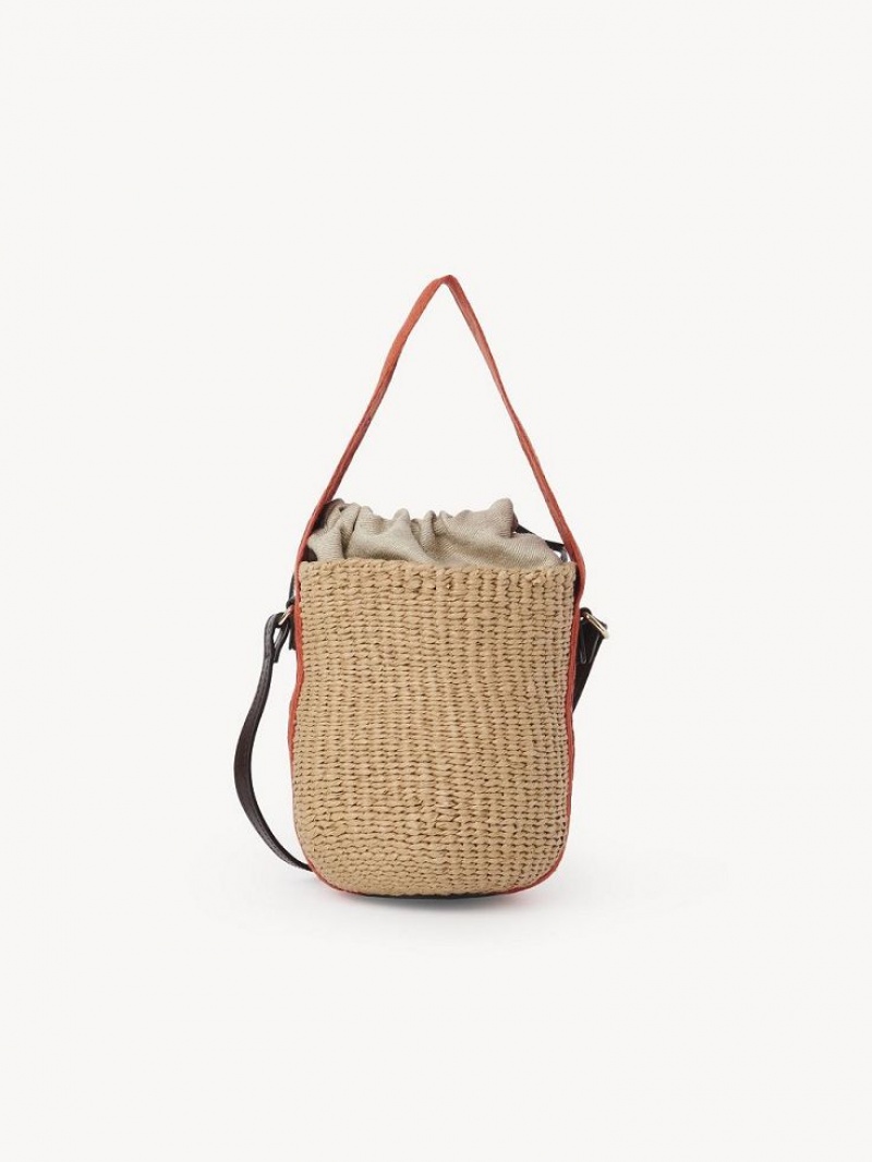 Baskets Chloe Small Woody Pomarańczowe Pomarańczowe | CHE-SR13645