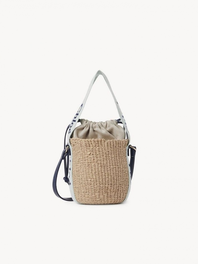 Baskets Chloe Small Woody Zielone Niebieskie | CHE-SR13643