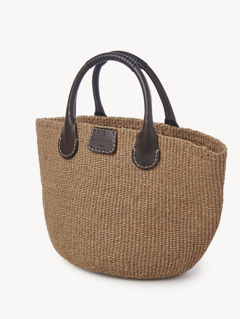 Baskets Chloe X Eres Palma Large Brązowe | CHE-SR13640