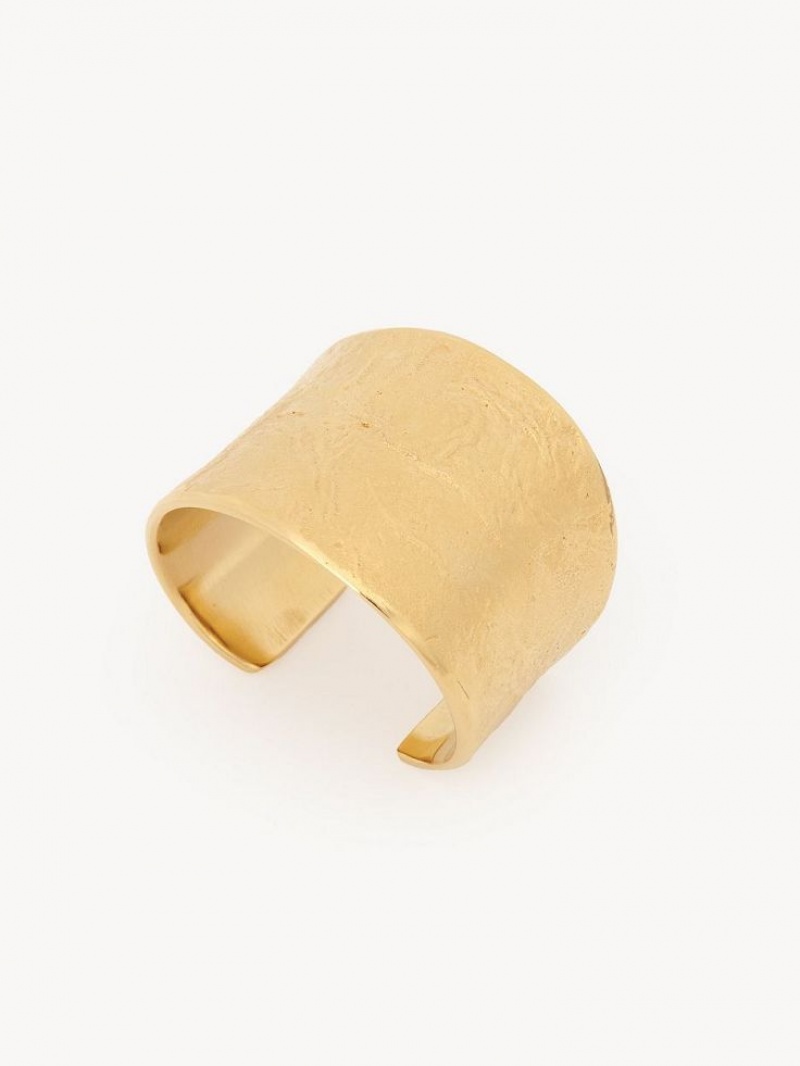 Bransoletki Chloe Penelope Cuff Głęboka Złote | CHE-SR14463