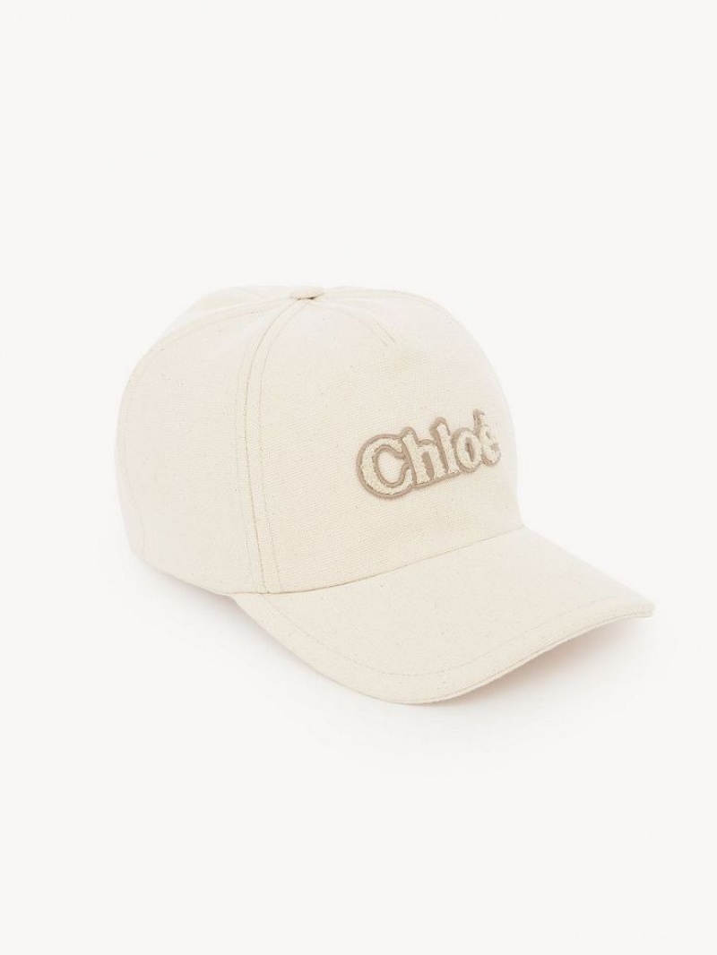 Czapki Chloe Baseball Beżowe | CHE-SR14493