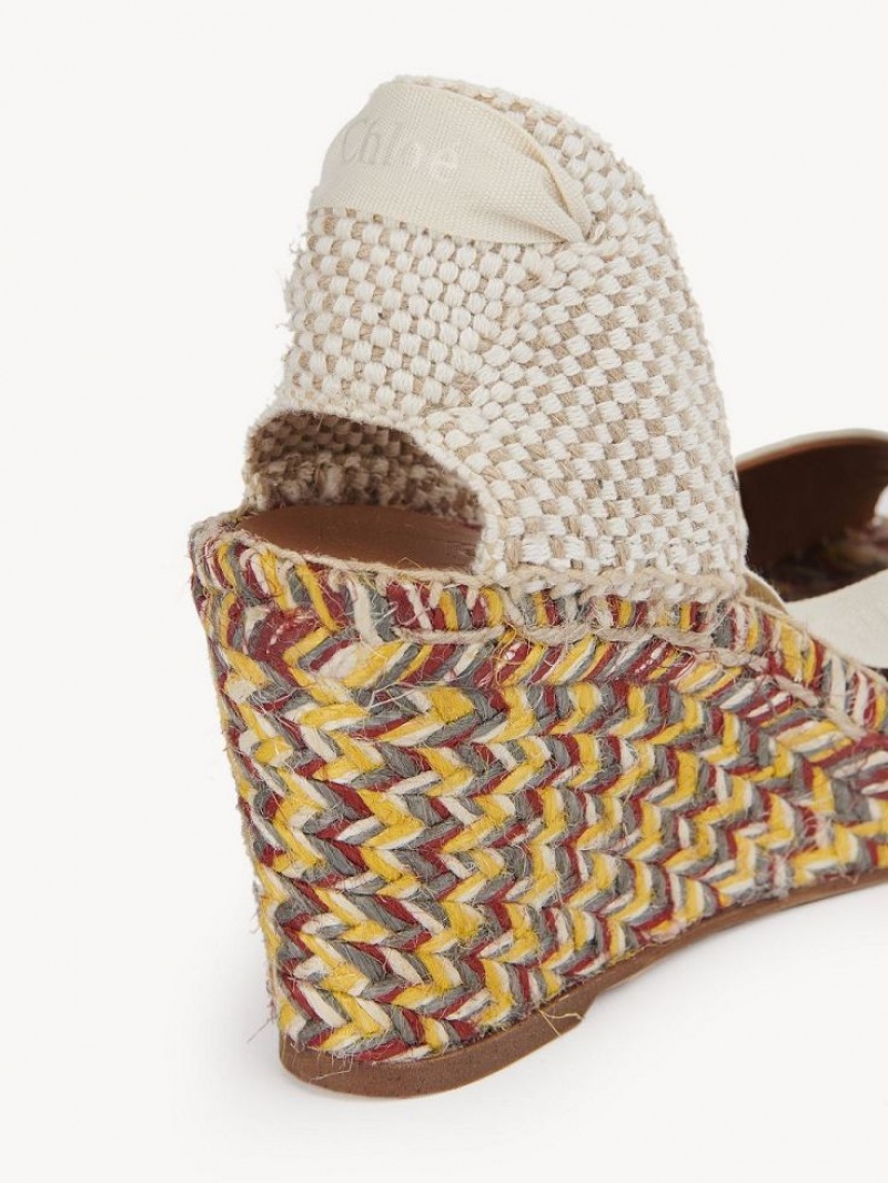 Espadryle Chloe Piia Białe | CHE-SR14149