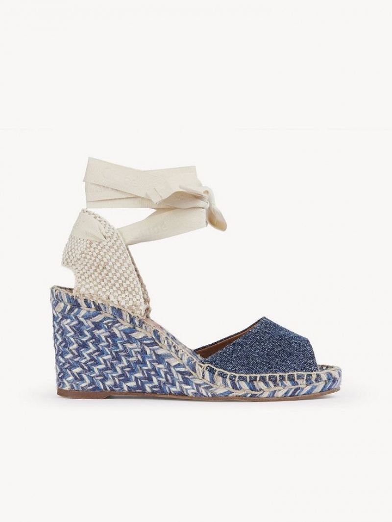 Espadryle Chloe Piia Niebieskie | CHE-SR14150