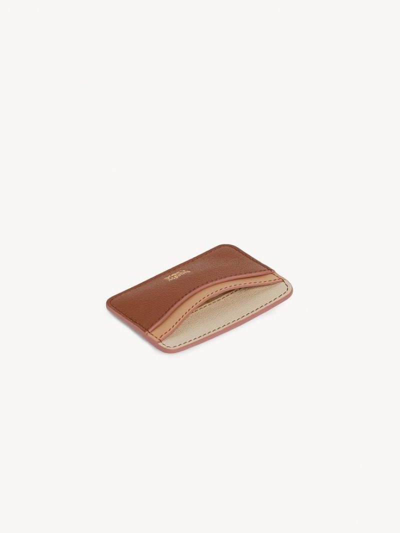 Etui na Karty Chloe Layers Brązowe | CHE-SR14931