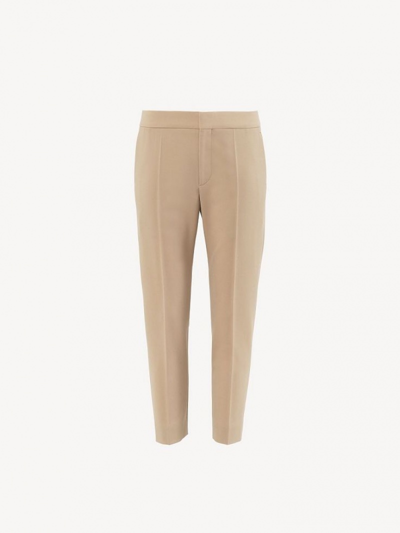 Garnitur Chloe Cropped Brązowe | CHE-SR14047