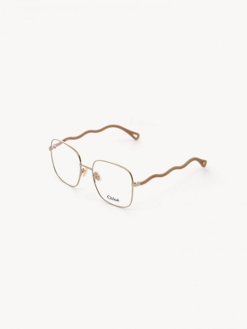 Okulary Chloe Noore Brązowe | CHE-SR14582