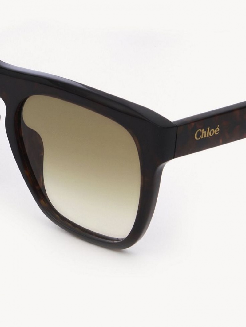 Okulary Przeciwsłoneczne Chloe Gayia Czarne | CHE-SR14571