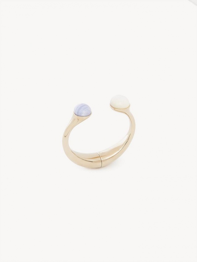 Pierścionki Chloe Darcey Cuff Złote | CHE-SR14408