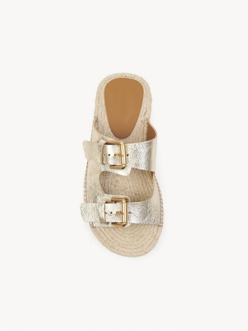 Sandały Chloe Glyn Platformie Espadryle Scarlatto | CHE-SR14831