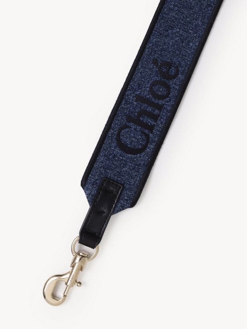 Strap Chloe Paskiem Niebieskie | CHE-SR13766