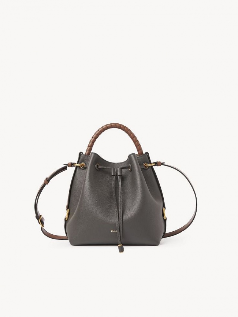 Torba Crossbody Chloe Marcie Bucket Szare | CHE-SR13460