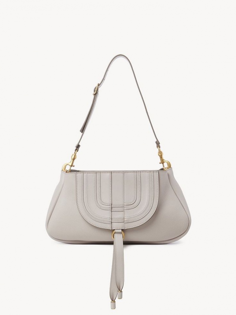 Torba Crossbody Chloe Marcie Clutch Szare | CHE-SR13466