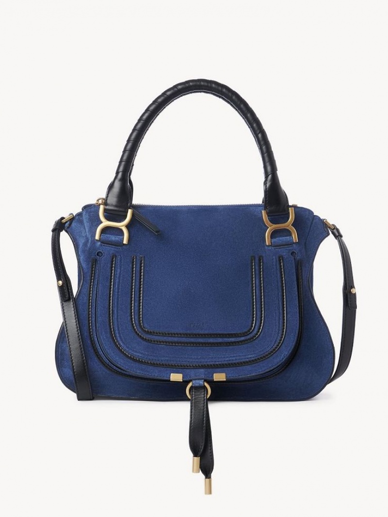 Torba Crossbody Chloe Marcie Double Carry Jasny Niebieskie | CHE-SR13504