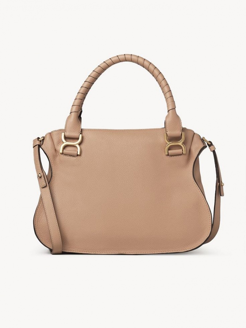 Torba Crossbody Chloe Marcie Double Carry Głęboka Brązowe | CHE-SR13553