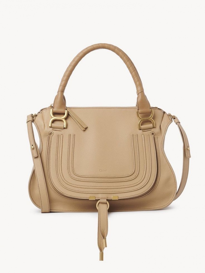 Torba Crossbody Chloe Marcie Double Carry Brązowe | CHE-SR13583