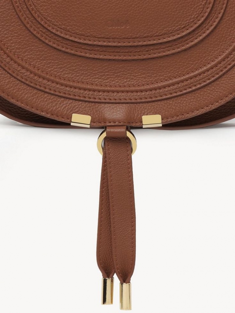 Torba Crossbody Chloe Marcie Medium Brązowe | CHE-SR13508