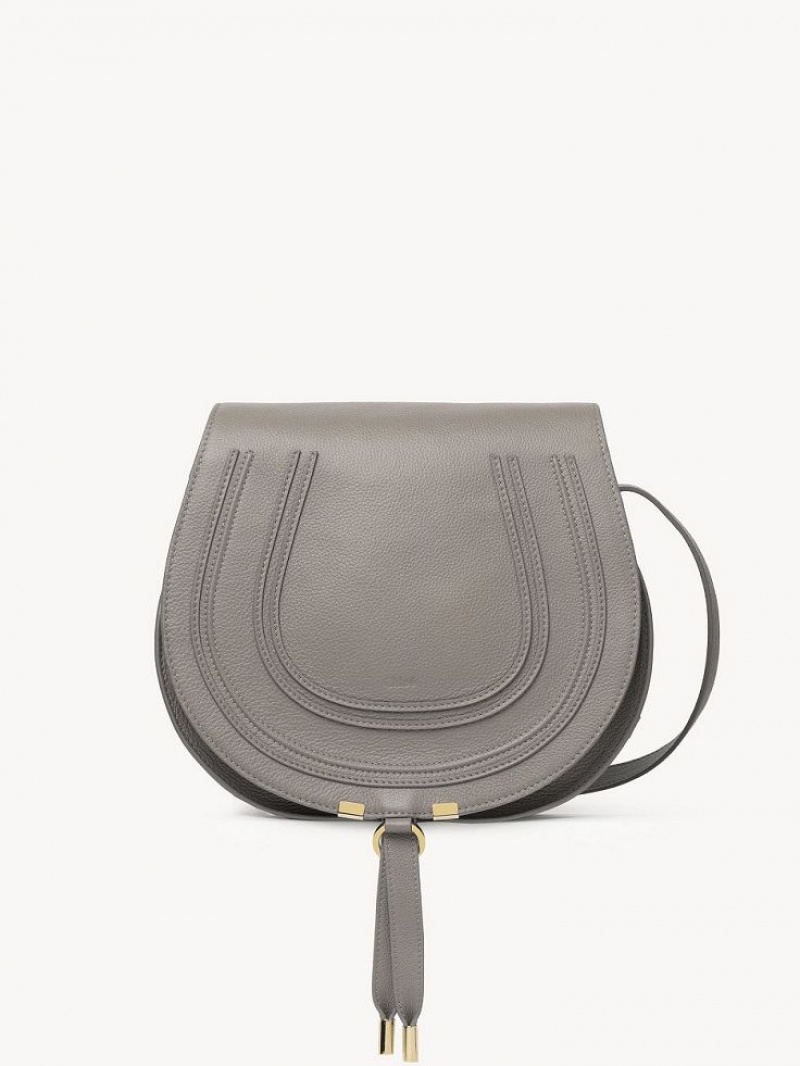 Torba Crossbody Chloe Marcie Medium Szare | CHE-SR13471